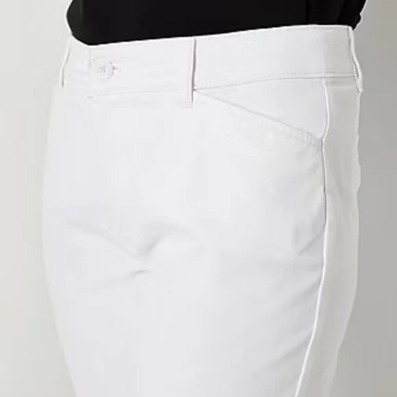 NWT Women's St. John's Bay Secretly Slender Capri Pants - Picture 3 of 7
